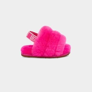 UGG | Shoes | Ugg Fluff Yea Infant Pink Slide 405 | Poshmark